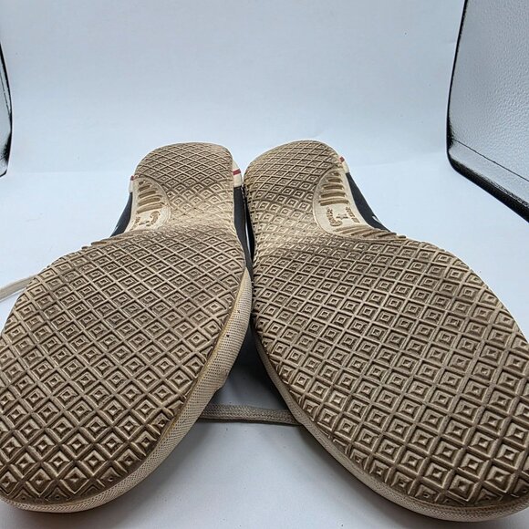 Converse All Star Deluxe Limited Edition Womens 7.5 Black Leather Flat Sneakers - Picture 11 of 13